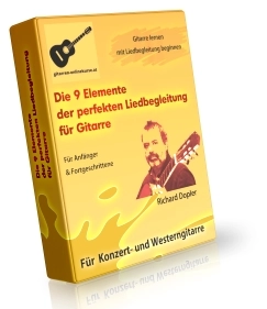 Offizielles Werbemotiv für Die 9 Elemente der perfekten Liedbegleitung.
