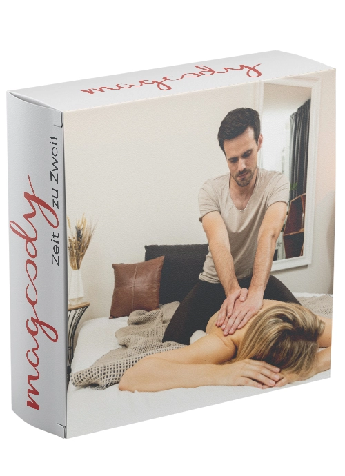 Offizielles Werbemotiv für Paarmassage Masterkurs von Magoody.