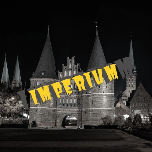 Offizielles Werbemotiv der selbstgeführten Stadtrallye Lübeck von Hint-Caching.