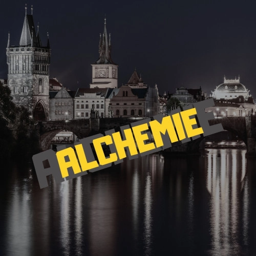 Offizielles Werbemotiv der selbstgeführten Stadtrallye Prag von Hint-Caching.
