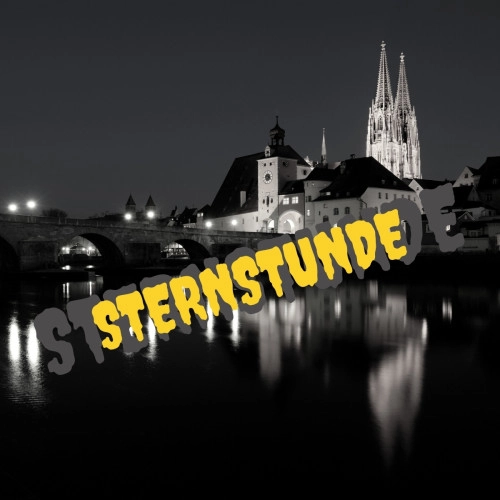 Offizielles Werbemotiv der selbstgeführten Stadtrallye Regensburg von Hint-Caching.