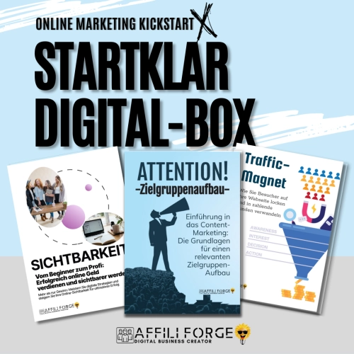 Offizielles Werbemotiv für StartKlar Digital-Box.