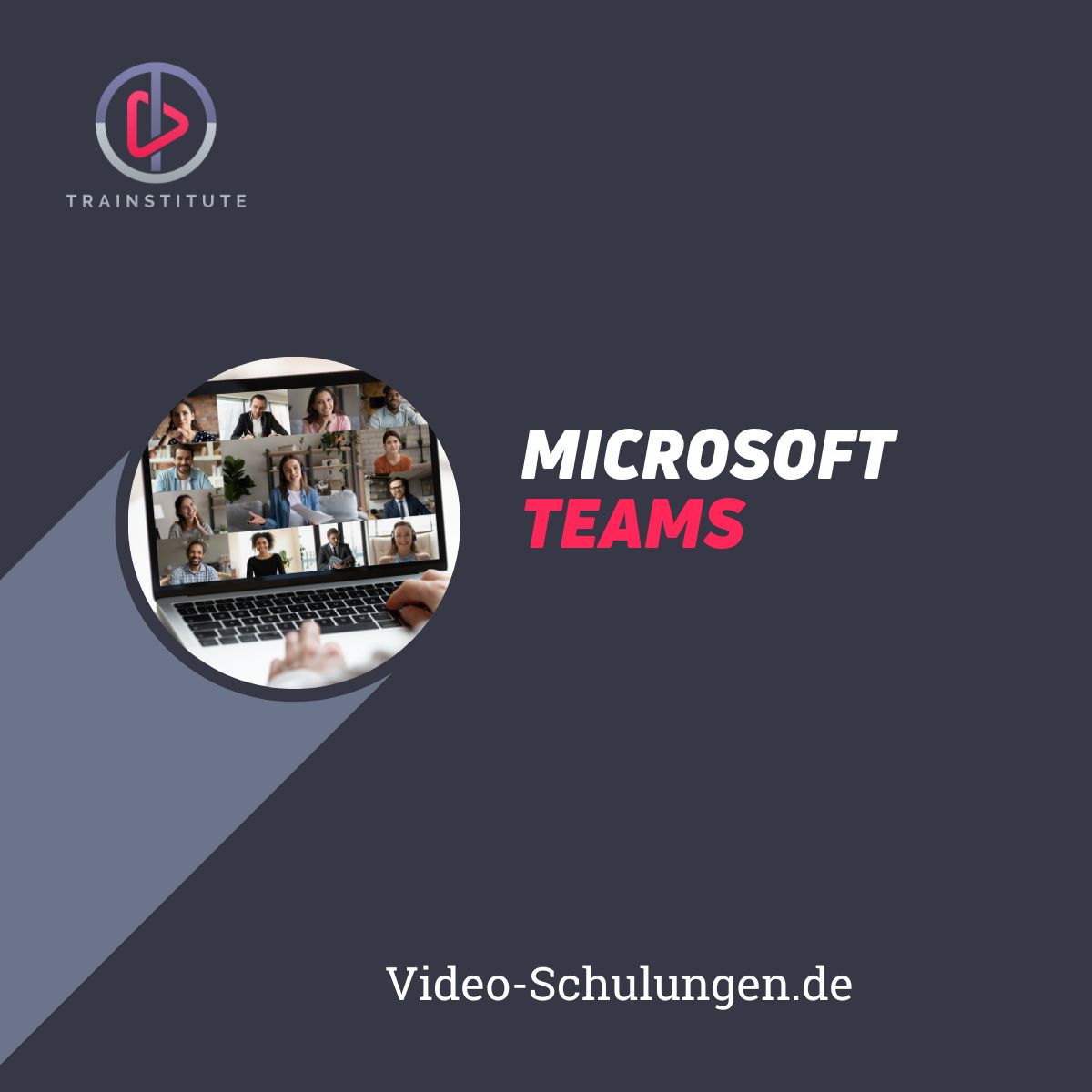 Original-Werbemotiv von Video-Schulungen für Microsoft Teams: Zusammenarbeit im Alltag.