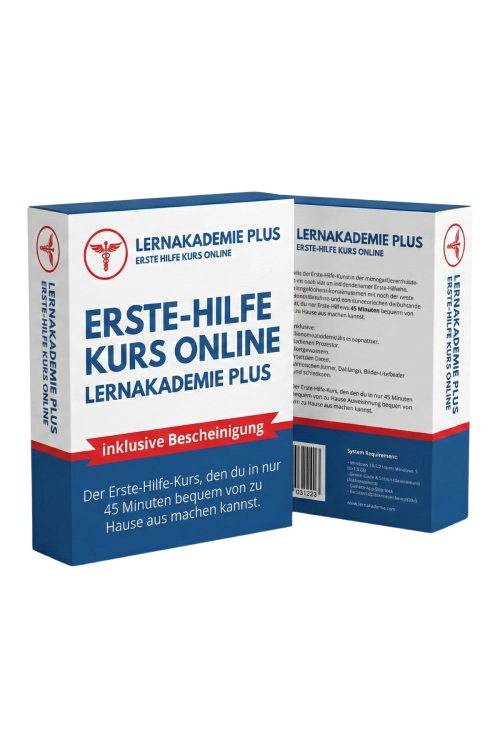 Offizielles Werbemotiv für Erste-Hilfe-Kurs online.